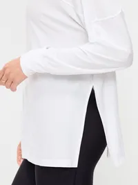 CloudMotion Long-Sleeve Tunic - Magnolia — view 4