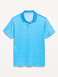CloudMotion Polo - Blue Diamond — view 4