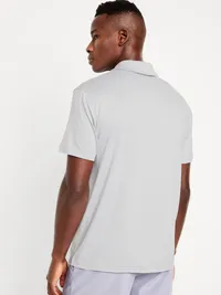 CloudMotion Polo - Light Gray Heather — view 2