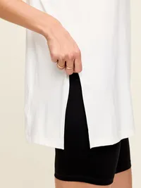 CloudMotion Short-Sleeve Tunic - Magnolia — view 4