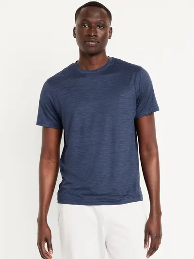 CloudMotion Space-Dye T-Shirt - Navy