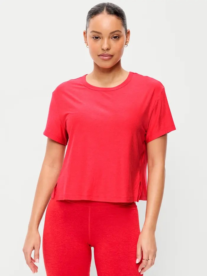 CloudMotion T-Shirt - Bold Red