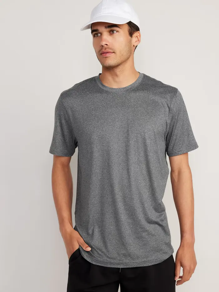 CloudMotion T-Shirt - Dark Heather Gray