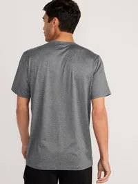 CloudMotion  T-Shirt - Dark Heather Gray — view 2