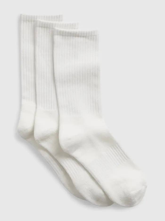 Crew Socks (3-Pack) - New off white
