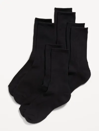 Crew Socks 4-Pack - Black Jack