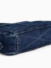 Denim Envelope Bag - Dark wash — view 5