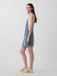 Denim Mini Skirtall - Medium wash — view 3