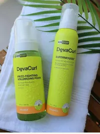 Devacurl Supermousse - White — view 5