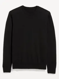 Essential Crew-Neck Sweater - Black Jack — view 4