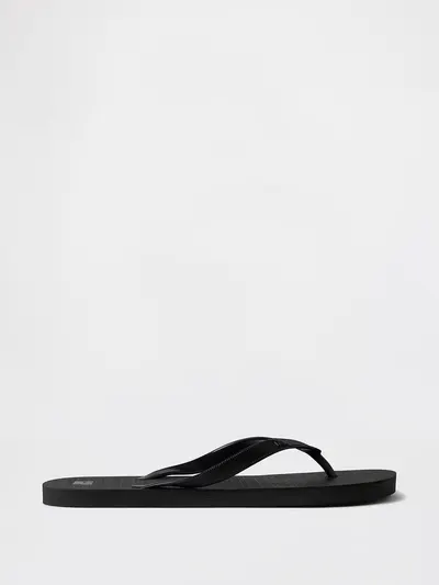 EVA Flip Flops - True black