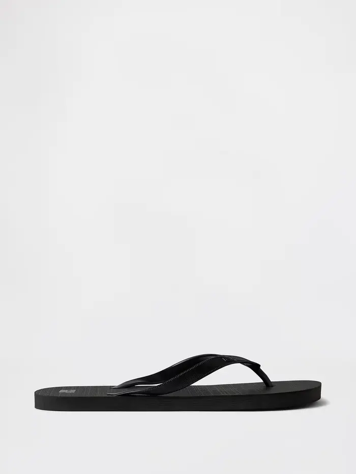 EVA Flip Flops - True black