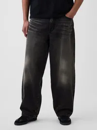 Extra Baggy Jeans - Black — view 2