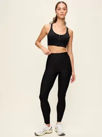 Extra-High Waisted PowerSoft Boundless Full-Length Pocket Leggings - Black Jack — view 2