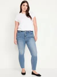 Extra High-Waisted Rockstar 360° Stretch Super-Skinny Jeans - Medium Wash — view 4