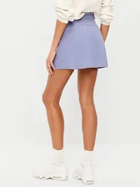Extra High-Waisted StudioSmooth Skort - Lunar Path — view 2