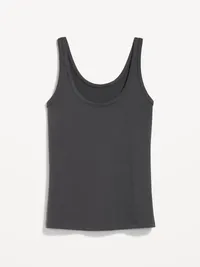 First-Layer Scoop-Neck Tank Top - Panther — view 4