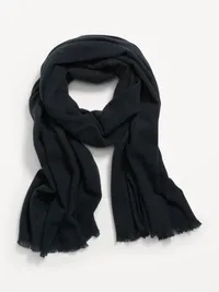 Flannel Printed Scarf - Black Jack — view 2