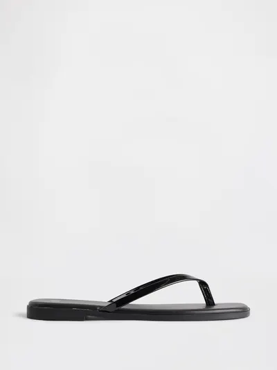 Flip Flop Sandals - Black