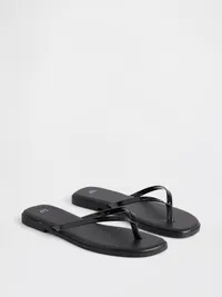Flip Flop Sandals - Black — view 2