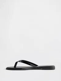 Flip Flop Sandals - Black — view 5