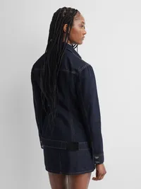 Gap × A.P.C. Structured Denim Jacket - Rinse Sienne — view 3