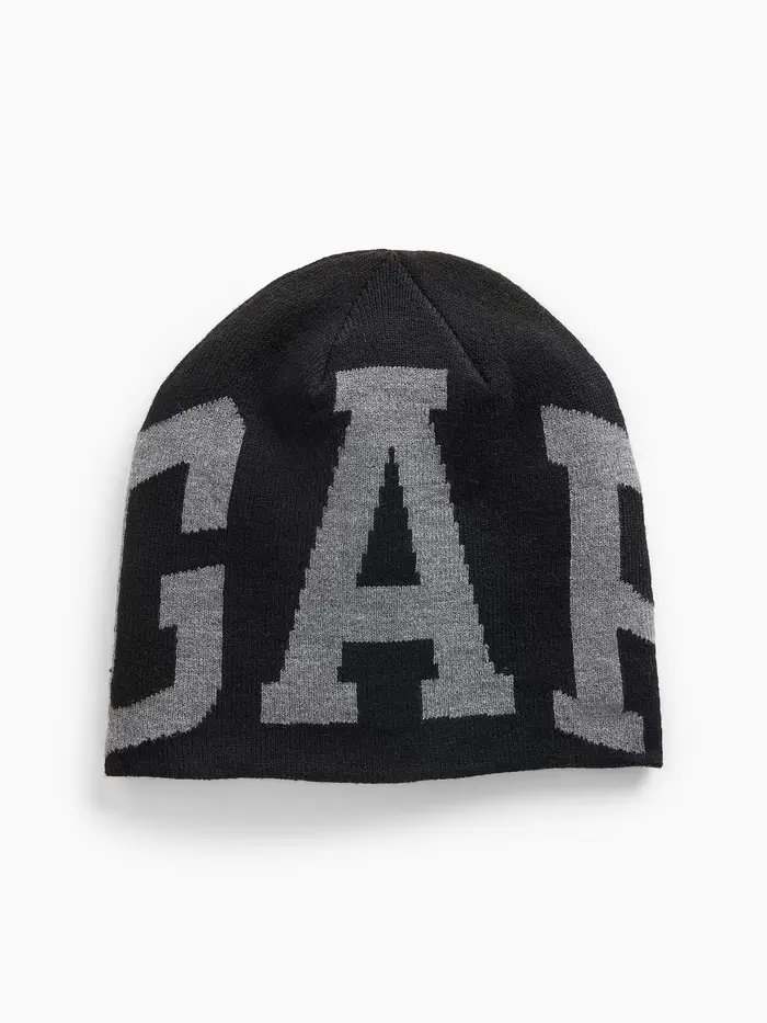 Gap Logo Beanie - BLACK