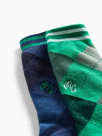 Gap × Malbon Argyle Crew Socks (2-Pack) - Argyle — view 2