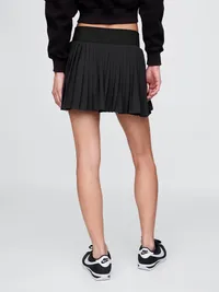 GapFit Pleated Exercise Skort - True black — view 4