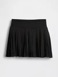 GapFit Pleated Exercise Skort - True black — view 5