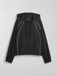 GapFit Tech Windbreaker - Black — view 5