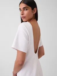 GapStudio Maxi Dress - FRESH WHITE — view 5
