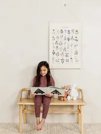 Gathre Nursery Poster - Fleurs — view 2