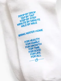 Get Blue Crew Socks - Optic blue — view 2