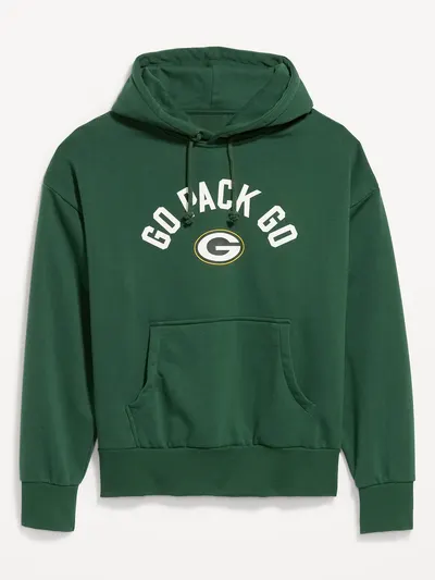 Green Bay Packers Oversized Pullover Hoodie for Adults - Green Bay Packers