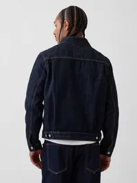 Heavyweight Denim Jacket - DARK RINSE — view 3