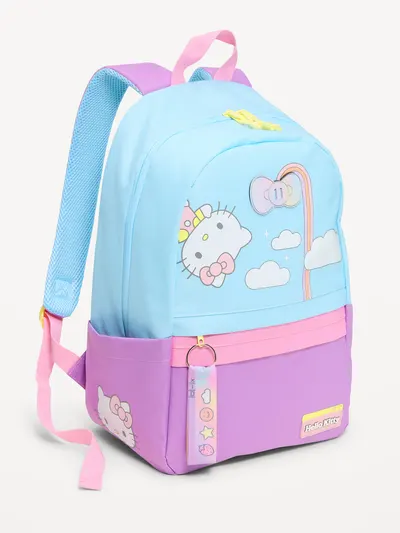 Hello Kitty® Canvas Backpack for Girls - Rainbow