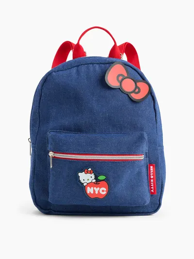 Hello Kitty Denim Backpack - Medium wash