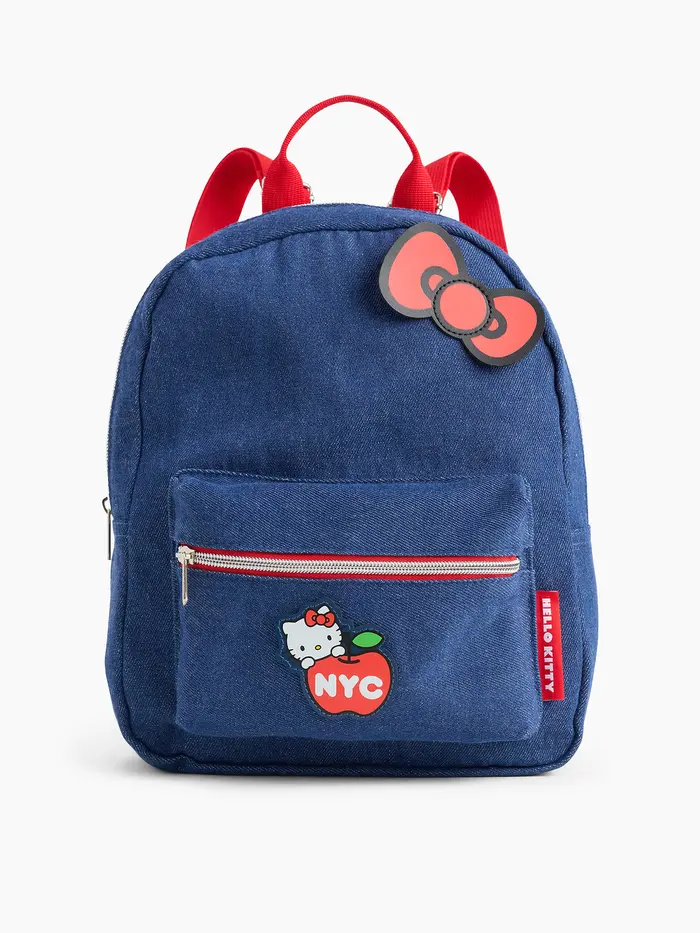 Hello Kitty Denim Backpack - Medium wash