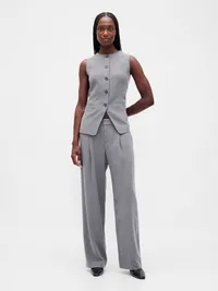High-Neck Vest - Grey — view 5
