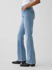 High Rise Boot Jeans - Light wash — view 3