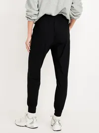 High-Waisted SleekTech Joggers - Black — view 2