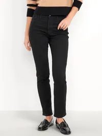 High-Waisted Slim Jeans - BlackJack — view 2