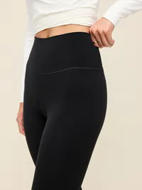 High-Waisted StudioSmooth 7/8 Leggings - Black Jack — view 4