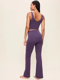 High-Waisted StudioSmooth Flare Leggings - Nebula — view 3