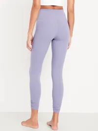 High-Waisted StudioSmooth Ruched Leggings - Lunar Path — view 2