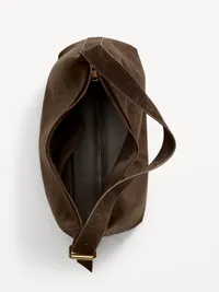 Hobo Shoulder Bag - Olive — view 4