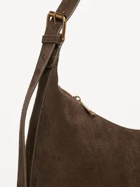 Hobo Shoulder Bag - Olive — view 5