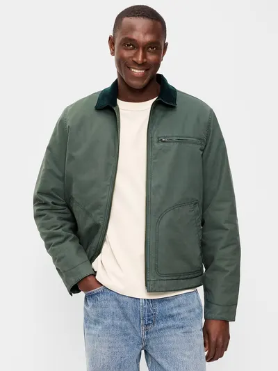 Insulated Canvas Barn Jacket - Lakeshore