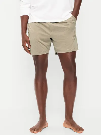 Jersey-Knit Pajama Shorts - Shore Enough